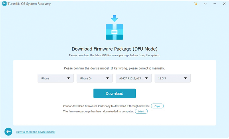 download iphone firmware package