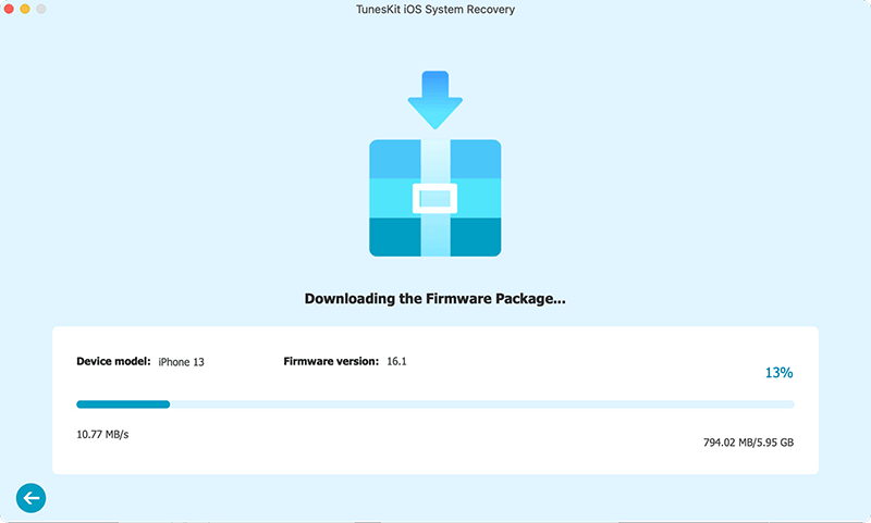 download correct firmware