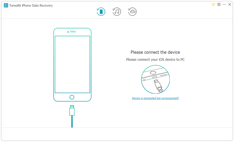 tuneskit iphone data recovery