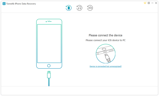 tuneskit iphone data recovery