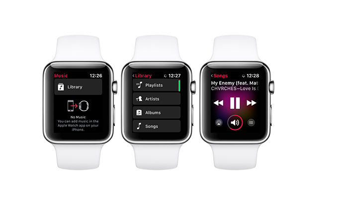 Add deezer to apple watch