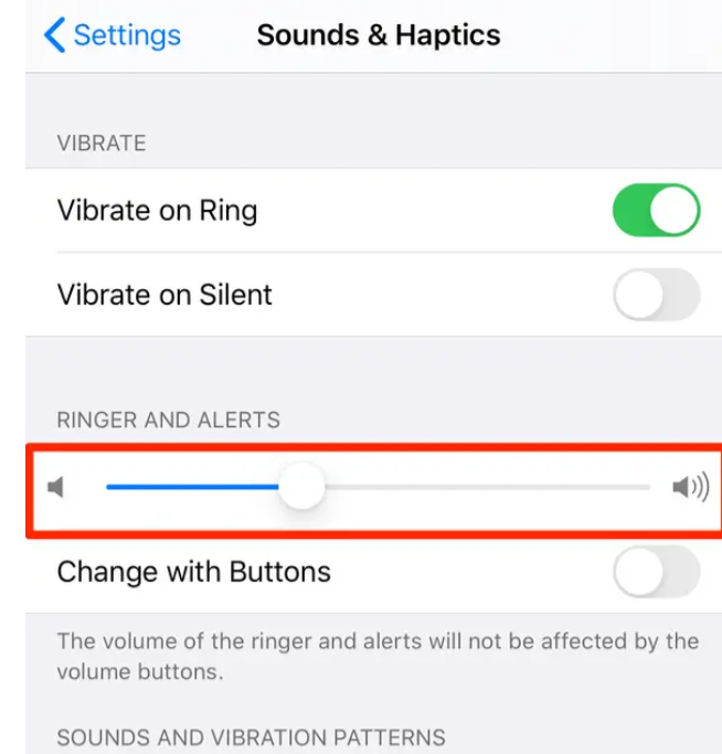 adjust volume