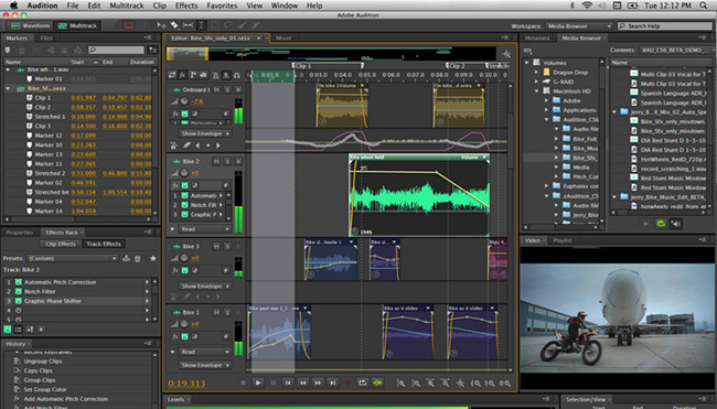 adobe audition best music recording software for pc and mac