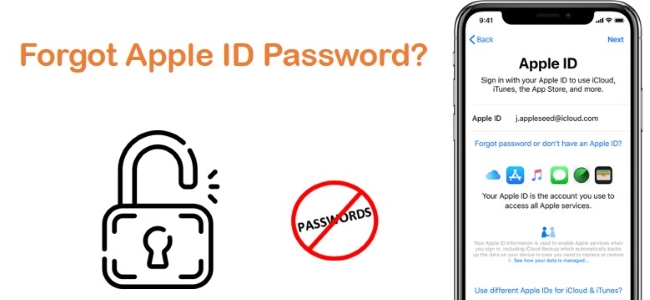 forgot apple id password