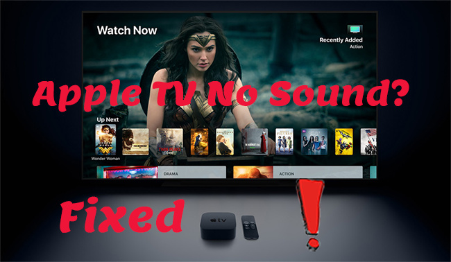 apple tv no sound