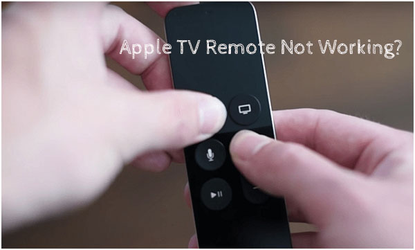 apple tv remote not working