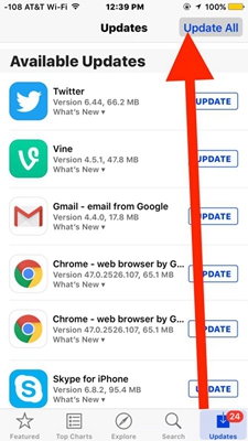 update apps