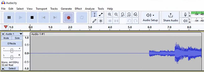 audacity record audio