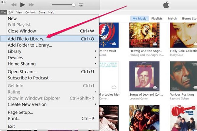 add music to itunes