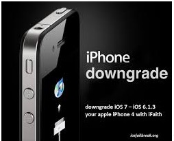 downgrade ios