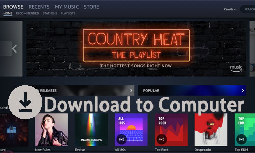 downlaod amazon prime music to computer