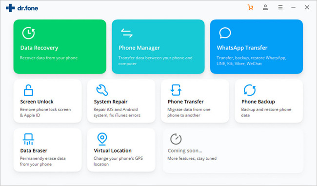 dr.fone toolkit for iOS