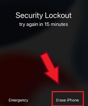 erase iPhone