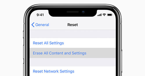 factory reset ipod touch from settings