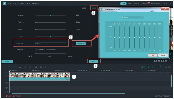 fimora audio editor