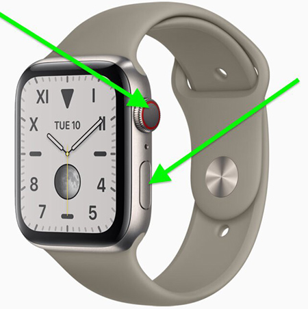 force restart apple watch