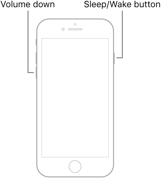 force restart iphone 7