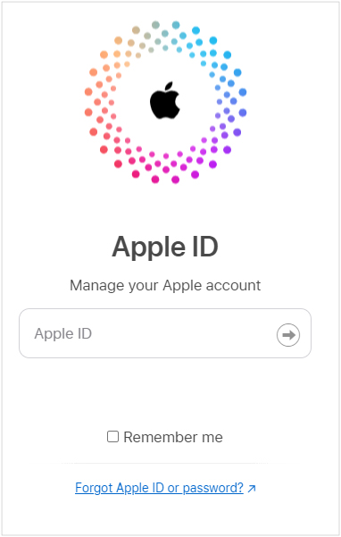 forgot apple id password