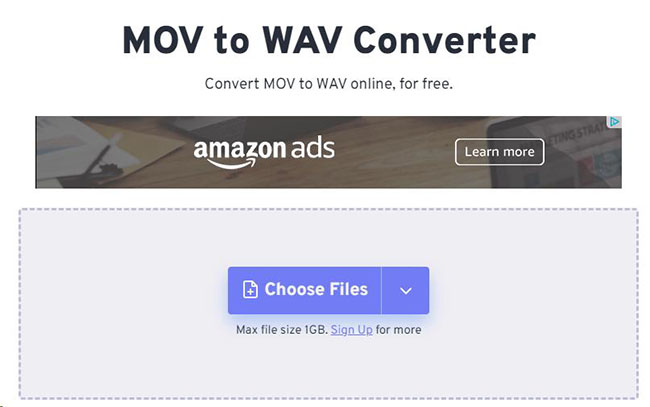 freeconverter mov to wav