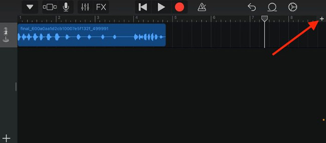 garageband add file