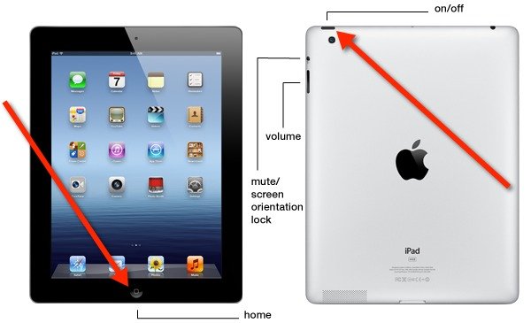 hard reset ipad with home button