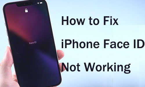 iphone face id not working