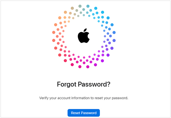 iforgot apple com website