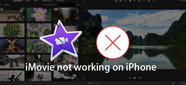 imovie not working on iphone