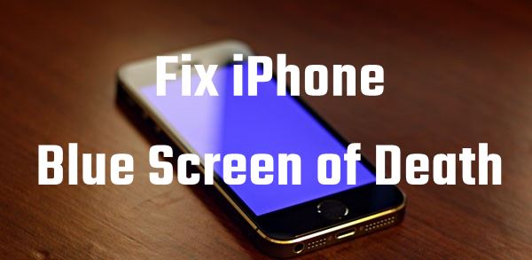 how to fix iphone blue screen