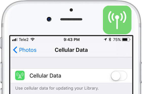 iphone cellular data not working