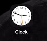 iphone clock