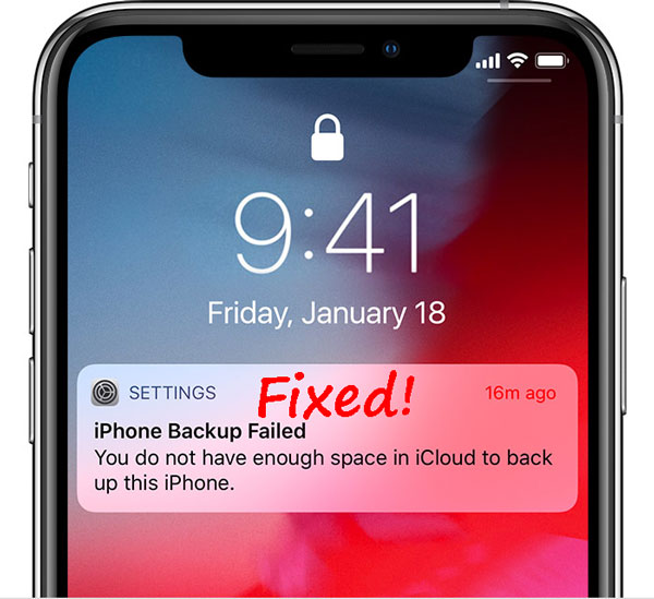 iphone wont backup to icloud