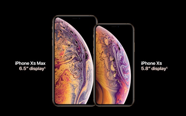 apple iphone xs, xs max