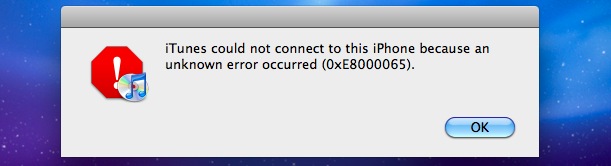 itunes error 9006