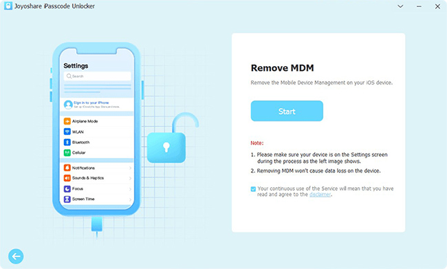 joyoshare ipasscode unlocker