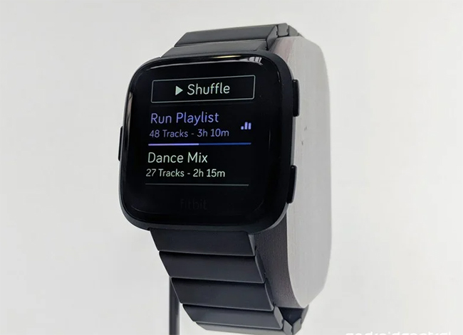 listen to deezer on fitbit versa