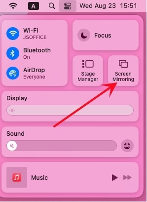 mac screen mirror