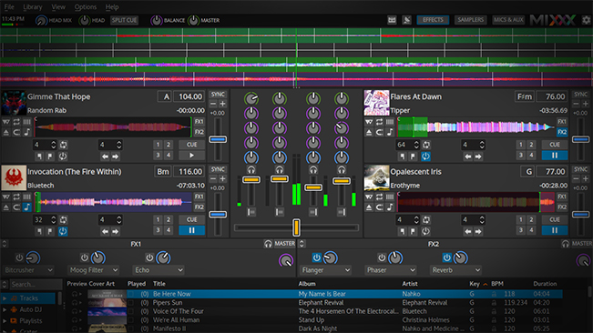 mixxx audio recorder