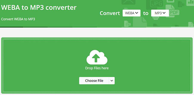 online convert weba to mp3