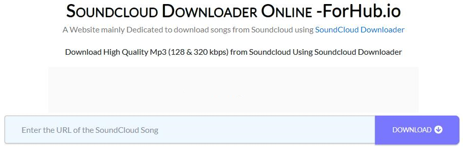 online soundcloud downloader