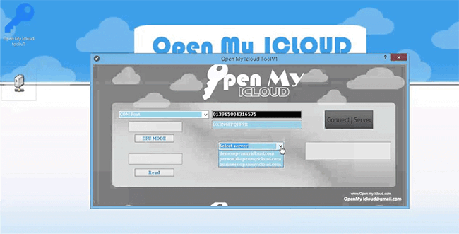 open my icloud