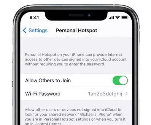 fix ios 17 personal hotspot not working