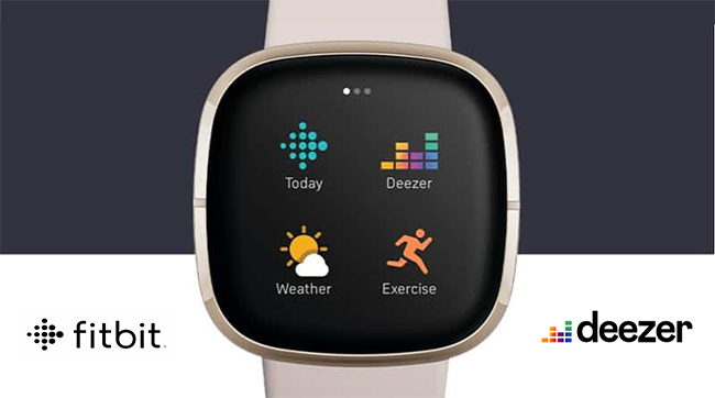 deezer on fitbit versa