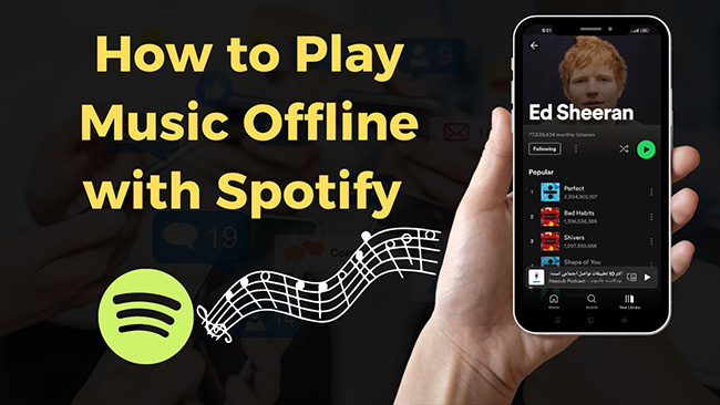 play spotify offline