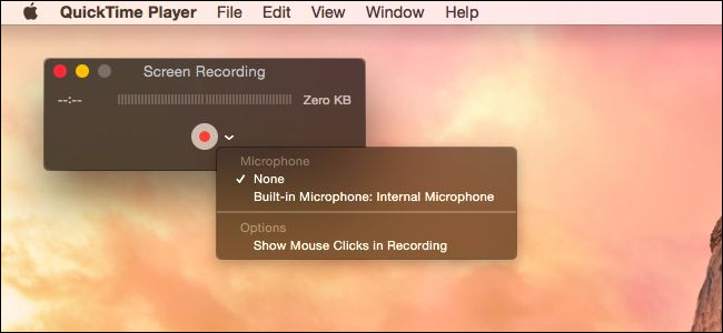 quicktime player free screen recorder mac no watermark