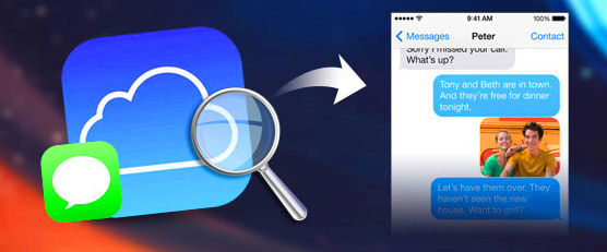 read text messages on icloud