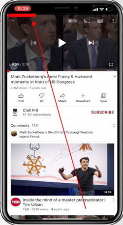 record youtube video on iphone