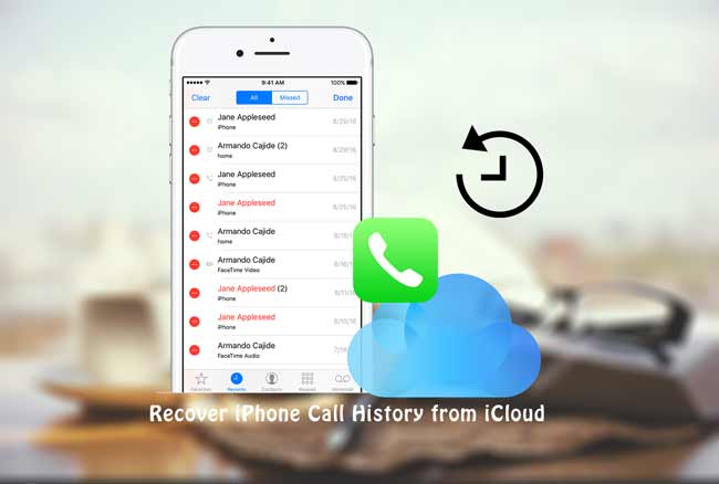 recover call history from icloud