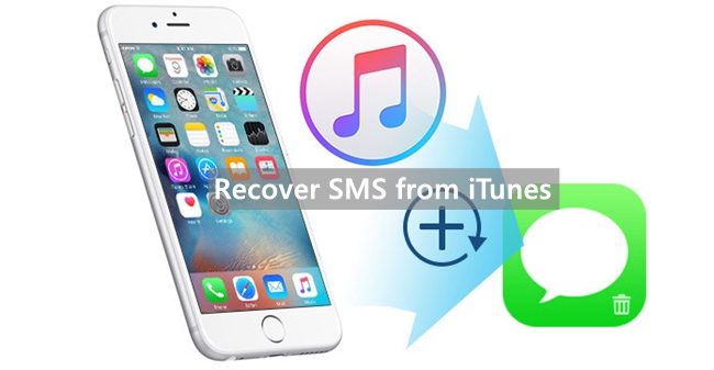 recover sms from itunes