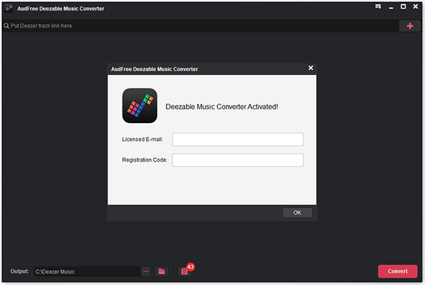 deezer music downloader log into account